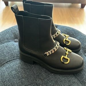 Gucci horsebit boots